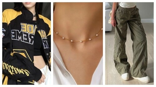 Balance streetwear with dainty pieces. (PC: Pinterest) Balance streetwear with dainty pieces. (PC: Pinterest)