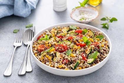 Whole grains like quinoa help to lower bad cholesterol. (Shutterstock) Whole grains like quinoa help to lower bad cholesterol. (Shutterstock)