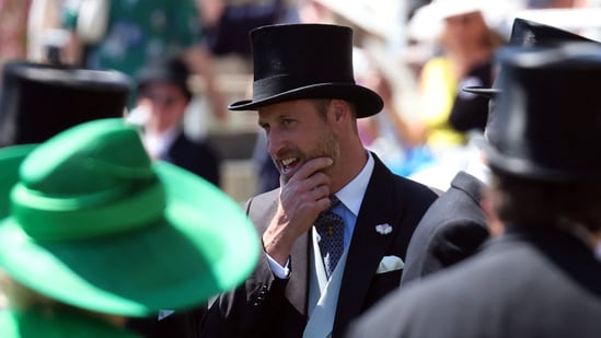 Horse Racing - Royal Ascot 2025 - Ascot Racecourse, Ascot, Britain - June 18, 2025 William, Prince of Wales ahead of the day's races&nbsp;(REUTERS)