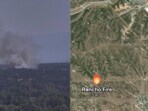 Rancho Fire has burned over 40 acres in Cottonwood, California. Rancho Fire has burned over 40 acres in Cottonwood, California.