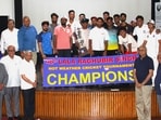 Bal Bhawan Cricket Club won the Lala Raghubir Singh Hot Weather Cricket Tournament 2025. Sporting Cricket Club won the runner-up trophy. (Handout) Bal Bhawan Cricket Club won the Lala Raghubir Singh Hot Weather Cricket Tournament 2025. Sporting Cricket Club won the runner-up trophy. (Handout)