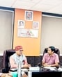 Subhas P Gupta, ambassador of India to Suriname at the Uttar Pradesh Skill Development Mission headquarters in Lucknow on Wednesday (Sourced) Subhas P Gupta, ambassador of India to Suriname at the Uttar Pradesh Skill Development Mission headquarters in Lucknow on Wednesday (Sourced)