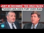 Tucker Carlson rips into Ted Cruz on live TV over Iran bombing claims