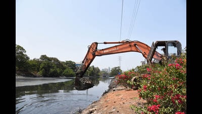 According to PMRDA officials, this tender was first floated in April before the monsoon but due to poor response, it had to be reissued. As such, the original deadline for nullah-cleaning (May 30) has now been extended to the fourth week of June. (REPRESENTATIVE PHOTO) According to PMRDA officials, this tender was first floated in April before the monsoon but due to poor response, it had to be reissued. As such, the original deadline for nullah-cleaning (May 30) has now been extended to the fourth week of June. (REPRESENTATIVE PHOTO)