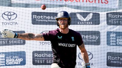 England's captain Ben Stokes during a cricket nets session at Headingley, Leeds, England (AP) England's captain Ben Stokes during a cricket nets session at Headingley, Leeds, England (AP)