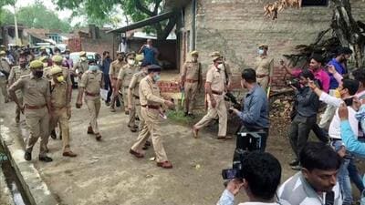 Eight policemen were killed in Kanpur’s Bikru village in July 2020. (FILE PHOTO) Eight policemen were killed in Kanpur’s Bikru village in July 2020. (FILE PHOTO)