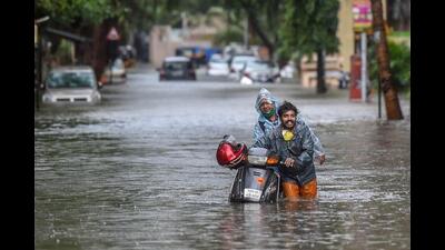 Even as the PMC maintains that overall rain preparedness has improved compared to previous years, the situation on the ground appears to be at odds with these claims. (REPRESENTATIVE PHOTO) Even as the PMC maintains that overall rain preparedness has improved compared to previous years, the situation on the ground appears to be at odds with these claims. (REPRESENTATIVE PHOTO)