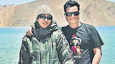 IPS officer Rashmi Karadikar (left) with her husband Purushottam Chavan IPS officer Rashmi Karadikar (left) with her husband Purushottam Chavan