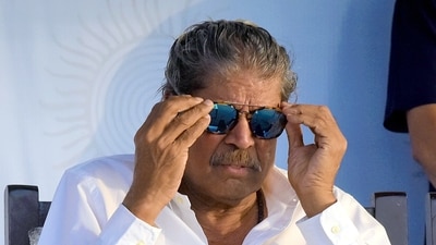 Legendary India cricketer Kapil Dev at an event. (ANI Image) Legendary India cricketer Kapil Dev at an event. (ANI Image)