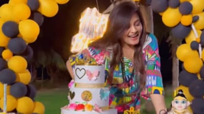 Influencer Kirti Patel was arrested for attempting to extort crores from a builder (Instagram/@kirti_patel_official5143) Influencer Kirti Patel was arrested for attempting to extort crores from a builder (Instagram/@kirti_patel_official5143)