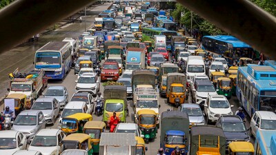 A viral Reddit post sparked debate on Bengaluru’s traffic crisis. (PTI) A viral Reddit post sparked debate on Bengaluru’s traffic crisis. (PTI)