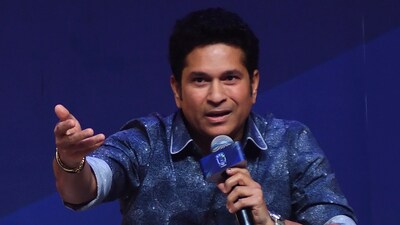 Former India cricketer Sachin Tendulkar at an event in Mumbai (PTI) Former India cricketer Sachin Tendulkar at an event in Mumbai (PTI)