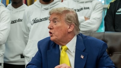 Why is Trump administration shutting down LGBTQ youth suicide hotline? (Photographer: Ken Cedeno/UPI/Bloomberg) (Bloomberg) Why is Trump administration shutting down LGBTQ youth suicide hotline? (Photographer: Ken Cedeno/UPI/Bloomberg) (Bloomberg)