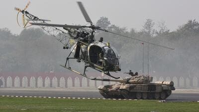 The defence ministry has declared 2025 as the year of reforms aimed at transforming the military into a technologically advanced, combat-ready force capable of tackling new challenges (Vipin Kumar/HT File Photo) The defence ministry has declared 2025 as the year of reforms aimed at transforming the military into a technologically advanced, combat-ready force capable of tackling new challenges (Vipin Kumar/HT File Photo)