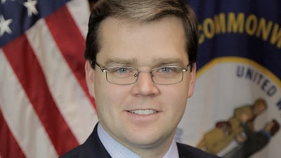 Chad Meredith has a track record of defending Kentucky's anti-abortion laws (Reuters)