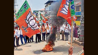 Violence erupted after right-wing leader Suhas Shetty was murdered in May. (PTI) Violence erupted after right-wing leader Suhas Shetty was murdered in May. (PTI)