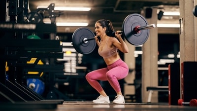 These exercises will help you perform barbell squats. (Adobe Stock) These exercises will help you perform barbell squats. (Adobe Stock)