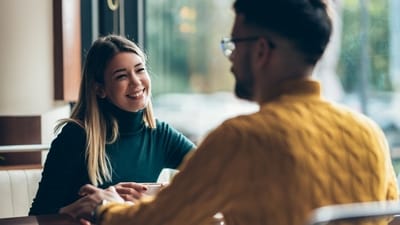 Calmly approach the conversation of 'Are we exclusive yet' without overwhelming your date. (Shutterstock) Calmly approach the conversation of 'Are we exclusive yet' without overwhelming your date. (Shutterstock)