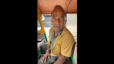 Police officer turned politician Bhaskar Rao shared a video of an auto driver online, who said the old traffic signal system was more efficient than the new AI-powered ones. (X) Police officer turned politician Bhaskar Rao shared a video of an auto driver online, who said the old traffic signal system was more efficient than the new AI-powered ones. (X)