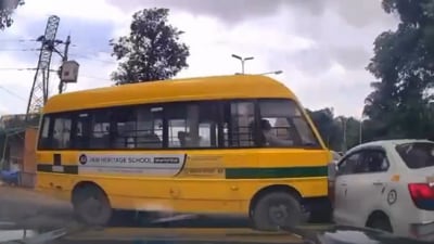 The Bengaluru traffic police have taken school bus drivers to task over drunk driving and over speeding from time to time. (X) The Bengaluru traffic police have taken school bus drivers to task over drunk driving and over speeding from time to time. (X)