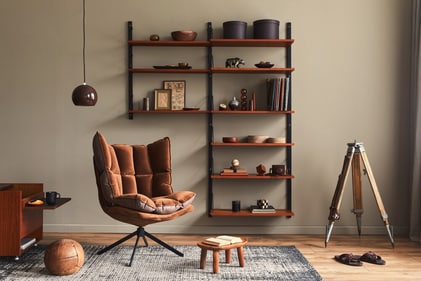 Shelves narrate personal stories in your interiors. (Shutterstock)