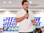 Congress leader Rahul Gandhi.