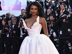 Bridgerton star Simone Ashley was supposed to be a part of Brad Pitt-starrer F1, but her role was cut. (Photo by Miguel MEDINA / AFP)