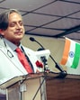 The Thiruvananthapuram MP also dwelt briefly on the speculations of friction between him and the Congress leadership in the backdrop of Congress leader Udit Raj’s comment that Tharoor had become a ”super spokesperson of the BJP”. (ANI) The Thiruvananthapuram MP also dwelt briefly on the speculations of friction between him and the Congress leadership in the backdrop of Congress leader Udit Raj’s comment that Tharoor had become a ”super spokesperson of the BJP”. (ANI)