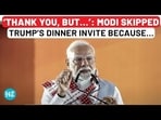 PM Modi sets the record straight, reveals why he skipped Trump’s invite PM Modi sets the record straight, reveals why he skipped Trump’s invite