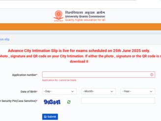 UGC NET 2025 Admit Card News Live: Exam city intimation slip for ...
