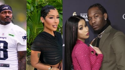 Offset hangs out with Stefon Diggs' ex Sky Marlene amid Cardi B drama
