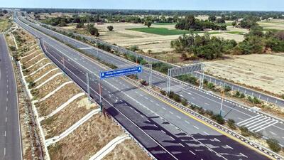 A view of the Gorakhpur Link Expressway. (ANI) A view of the Gorakhpur Link Expressway. (ANI)