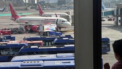 Air India said the plane has been grounded and extensive checks are being carried out by the engineering team. (Reuters File) Air India said the plane has been grounded and extensive checks are being carried out by the engineering team. (Reuters File)