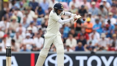 Shubman Gill smashes his first overseas century. (AFP) Shubman Gill smashes his first overseas century. (AFP)