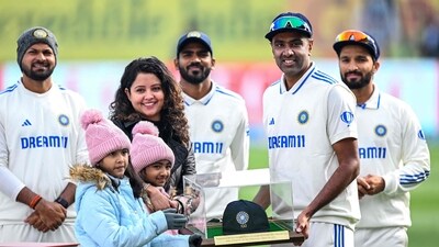 Ravichandran Ashwin's wife Prithi Narayanan had a mixed reaction to India playing Test cricket. (AFP) Ravichandran Ashwin's wife Prithi Narayanan had a mixed reaction to India playing Test cricket. (AFP)
