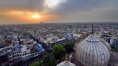 Chandni Chowk in Old Delhi. (HT Archive) Chandni Chowk in Old Delhi. (HT Archive)