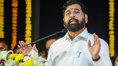 Bhaskar Jadhav aleeged that "although Eknath Shinde's face is visible, everything is actually being done by the BJP." (PTI)