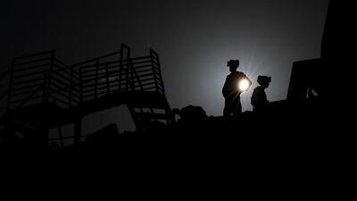 Emergency personnel work at an impact site following Iran's missile strike on Israel, amid the Iran-Israel conflict, in Haifa, Israel, June 20. (REUTERS) Emergency personnel work at an impact site following Iran's missile strike on Israel, amid the Iran-Israel conflict, in Haifa, Israel, June 20. (REUTERS)