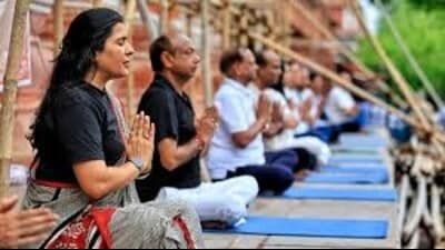 In today’s fast-paced world as yoga supports physical and mental health, it has witnessed tremendous growth over the past decade by finding a way into the hearts and homes of millions across the world. (File) In today’s fast-paced world as yoga supports physical and mental health, it has witnessed tremendous growth over the past decade by finding a way into the hearts and homes of millions across the world. (File)