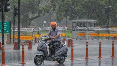 Last year, the onset of monsoon in Delhi was recorded on June 28 and June 25 in 2023. (ANI photo) Last year, the onset of monsoon in Delhi was recorded on June 28 and June 25 in 2023. (ANI photo)