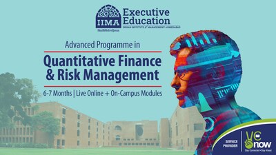 Learn quantitative methods and risk analysis skills integral to modern financial engineering with IIM Ahmedabad's Advanced Programme designed for working professionals. Learn quantitative methods and risk analysis skills integral to modern financial engineering with IIM Ahmedabad's Advanced Programme designed for working professionals.
