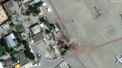 The May 10 strike took out the northern air command-control network at Nur Khan airbase in Chaklala. (AP)