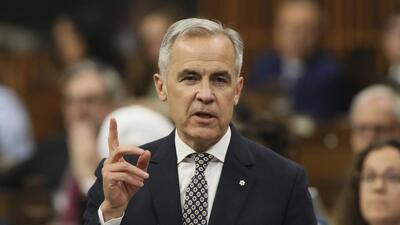 Prime Minister Mark Carney responds to a question during question period in the House of Commons to Parliament Hill in Ottawa, Ontario, Canada, on Thursday. (AP) Prime Minister Mark Carney responds to a question during question period in the House of Commons to Parliament Hill in Ottawa, Ontario, Canada, on Thursday. (AP)