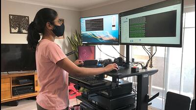 Pune-based scientist is part of neurotech project team that enables individual with advanced amyotrophic lateral sclerosis (ALS) to speak in real time with natural intonation, and even sing. (HT) Pune-based scientist is part of neurotech project team that enables individual with advanced amyotrophic lateral sclerosis (ALS) to speak in real time with natural intonation, and even sing. (HT)