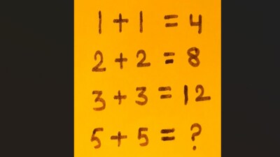 A brain teaser shared on X left minds baffled by twisting simple maths rules. (X/@BholanathDutta)