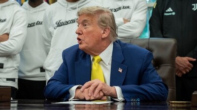 Trump's comments came as the president has said he would weigh involvement in the Iran-Israel conflict over the next two weeks. (Bloomberg) Trump's comments came as the president has said he would weigh involvement in the Iran-Israel conflict over the next two weeks. (Bloomberg)