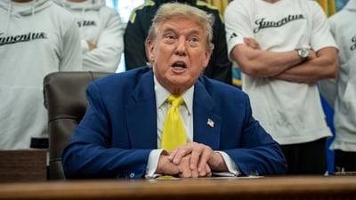 US President Donald Trump. (Bloomberg) US President Donald Trump. (Bloomberg)