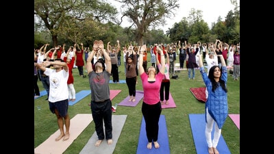 Yoga must be seen not just as a practice, but as a participatory movement — a jan andolan for health and wellness. (AP) Yoga must be seen not just as a practice, but as a participatory movement — a jan andolan for health and wellness. (AP)