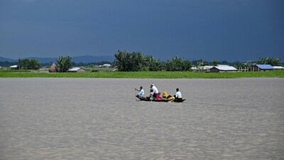 The incident took place near Gorkhattari Ghat, Assam, leading to a search and rescue operation by disaster response teams. (Representational Image)