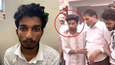 Raj Singh Kushwaha is an accused in the murder case of Indore-based businessman Raja Raghuvanshi in Meghalaya. Raj Singh Kushwaha is an accused in the murder case of Indore-based businessman Raja Raghuvanshi in Meghalaya.